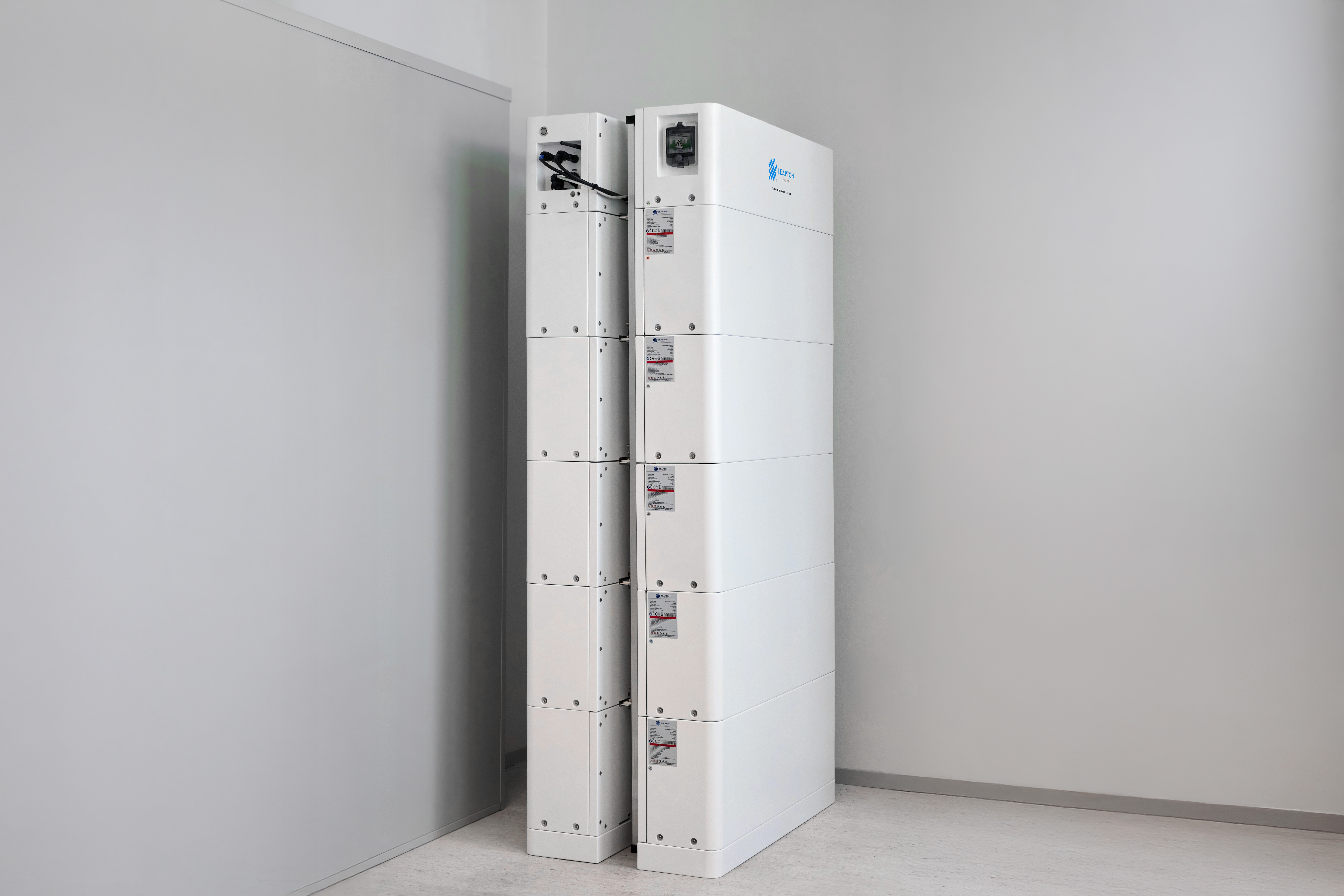 Leapton akkutorni - modulaarinen järjestelmä