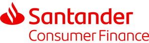 Santander Consumer Finance logo - lämpöpumpun ja aurinkosähkön rahoitus